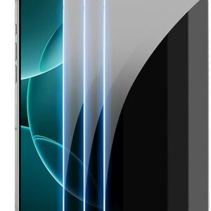 Black Tempered Glass Screen Protector (3-pack) iPhone 16 Pro